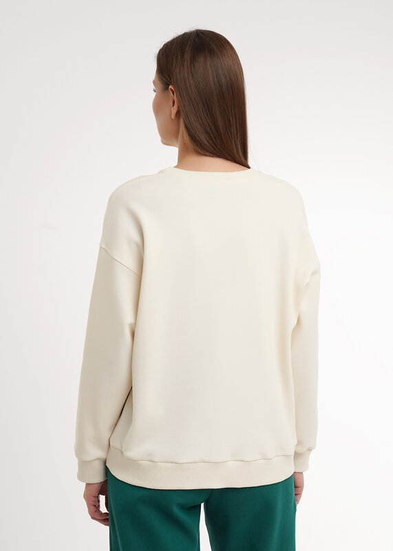 CLEVER Джемпер 586149 LSW26-100 молочный