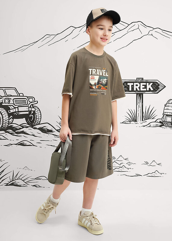 CLEVER Шорты 586165 867331/12а_п т.хаки