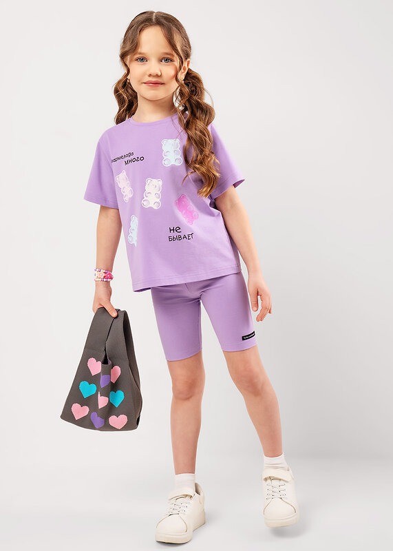 CLEVER Бриджи 586179 905512гп св.фиолетовый