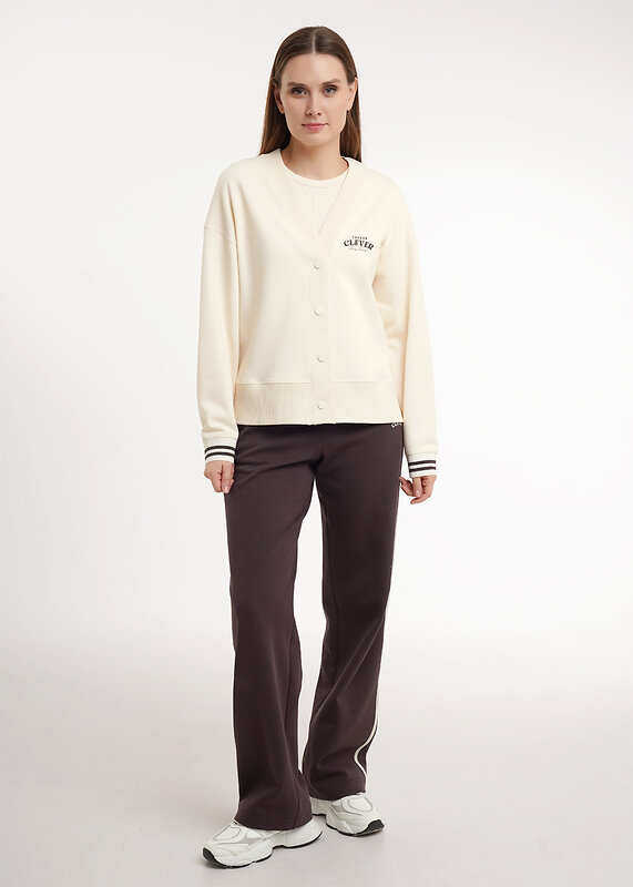 CLEVER Куртка 586183 LJ26-100 молочный