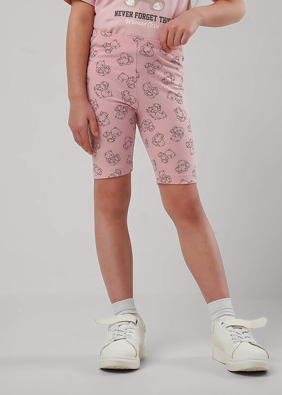 CLEVER Бриджи 586189 905512гн св.розовый/чёрный