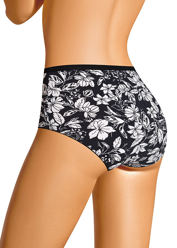 CLEVER Трусы 586195 M1227 чёрный/молочный