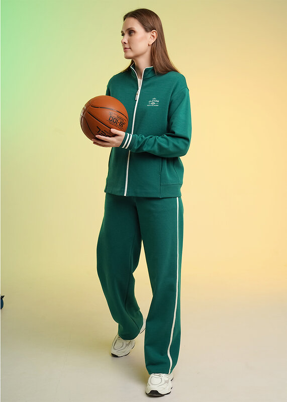 CLEVER Куртка 586219 LJ26-100/1 т.зелёный