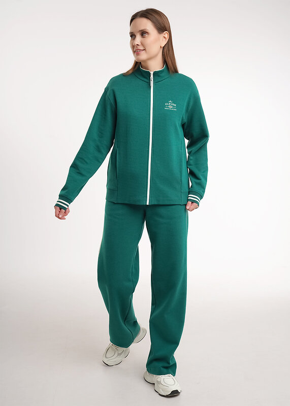 CLEVER Куртка 586219 LJ26-100/1 т.зелёный