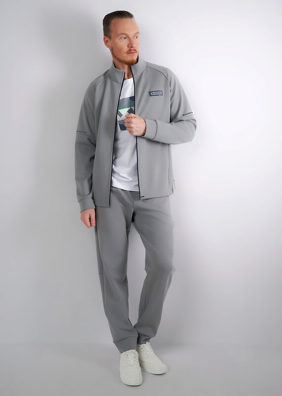 CLEVER Куртка 586221 562692/12сд_п св.серый