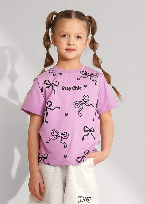 CLEVER Футболка 586233 866748/13кд_п св.фиолетовый