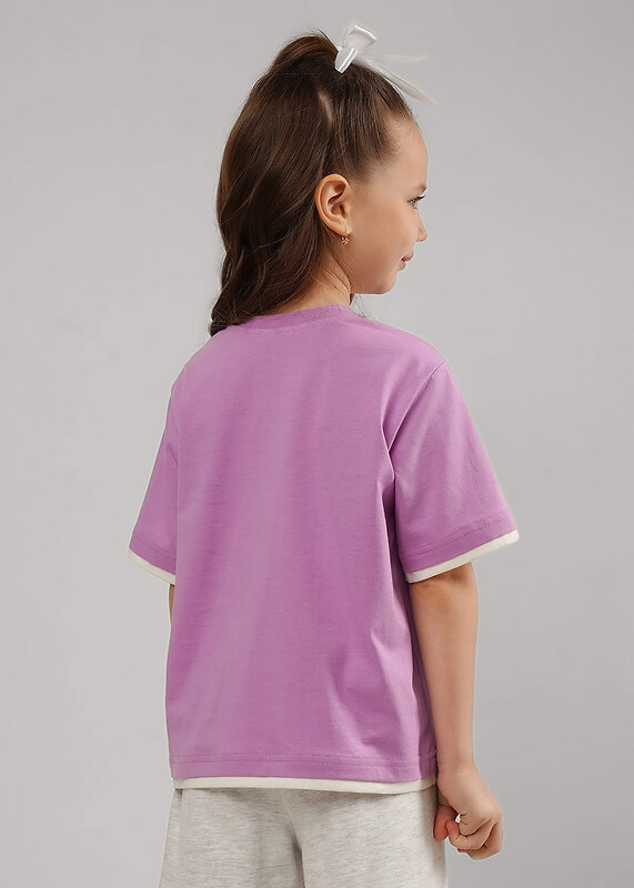 CLEVER Футболка 586234 867355/13кд_п св.фиолетовый