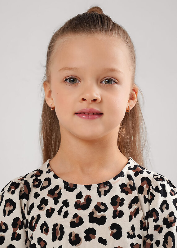 CLEVER Платье 586242 866903гн бежевый/чёрный