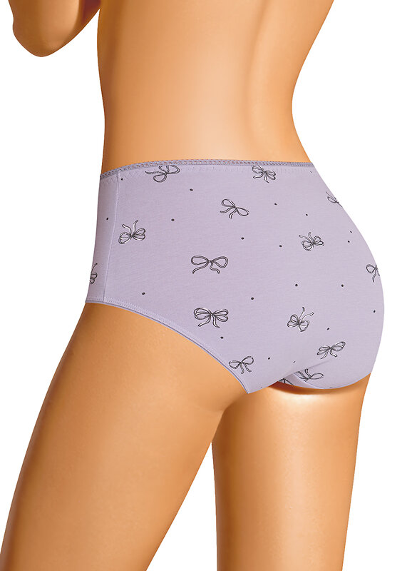CLEVER Трусы 586261 M1207/3 св.фиолетовый/т.серый