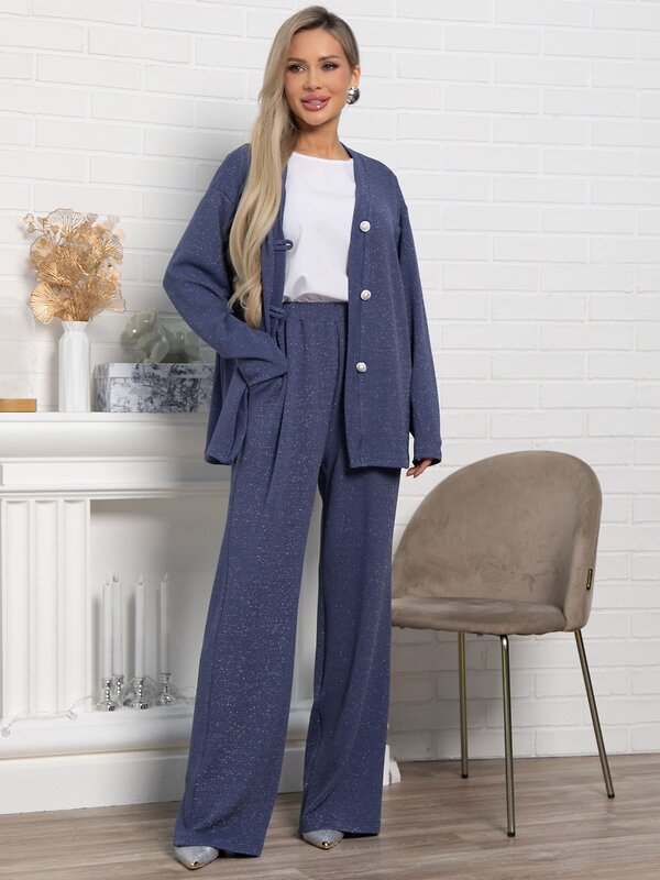 LT Collection Брюки 586307 Б15057-39М синий