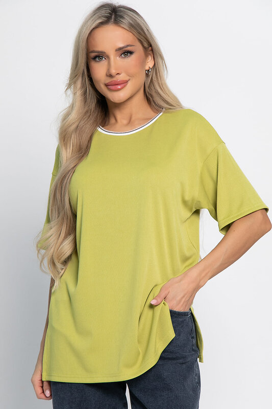 LT Collection Футболка 586311 Б15142-7М зеленый