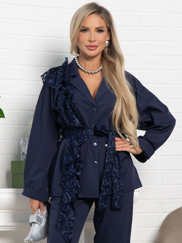 LT Collection Костюм 586317 К15331-4М темно-синий