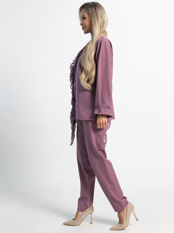 LT Collection Костюм 586318 К15332-4М фиолетовый
