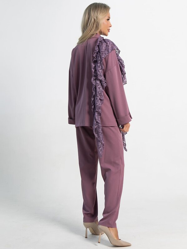 LT Collection Костюм 586318 К15332-4М фиолетовый