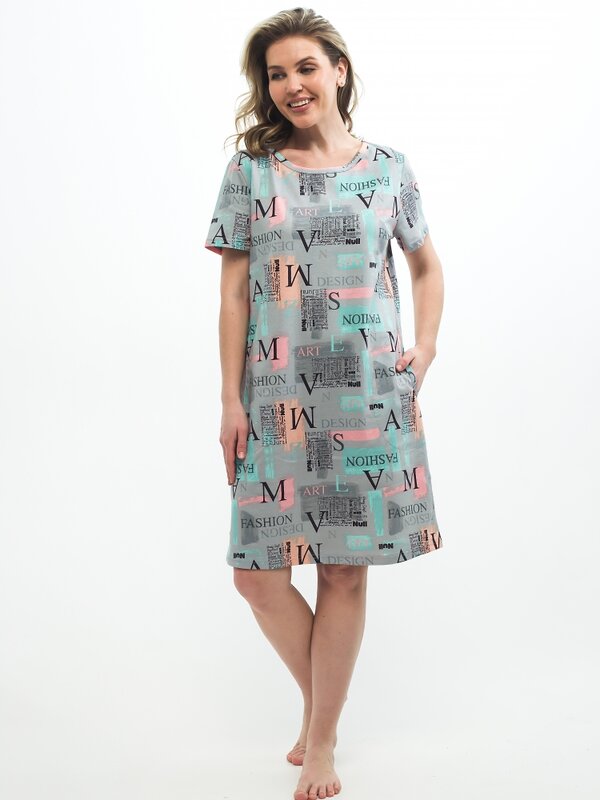 Binita Туника 586350 1227-7 серо-мятный