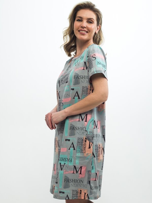 Binita Туника 586350 1227-7 серо-мятный