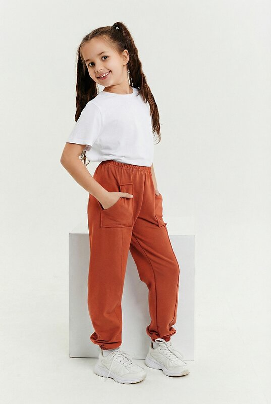 Натали Брюки 586364 5128 кирпичный