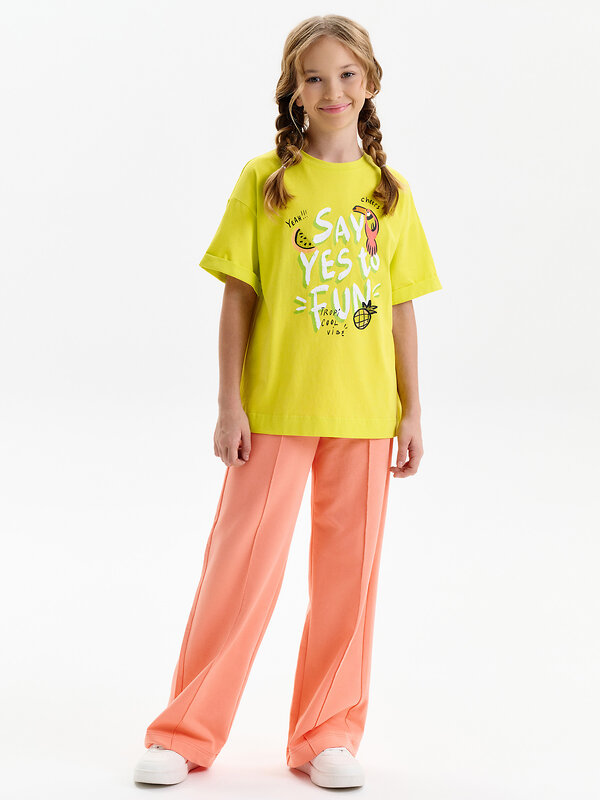 PELICAN Брюки 586368 GFP3352//1U Персиковый