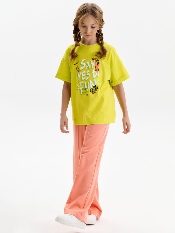 PELICAN Брюки 586368 GFP3352//1U Персиковый