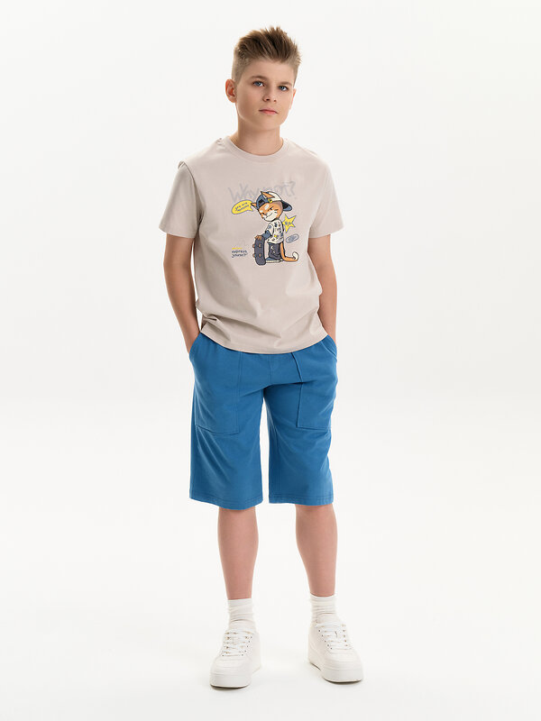 PELICAN Футболка 586375 BFT3387/3U Светло-серый