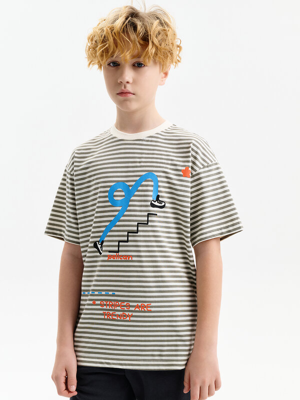 PELICAN Футболка 586379 BFT3388/2U Молочный