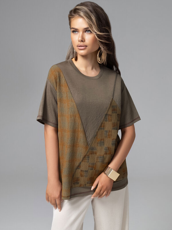 CHARUTTI Футболка 586381 12654 Коричневый