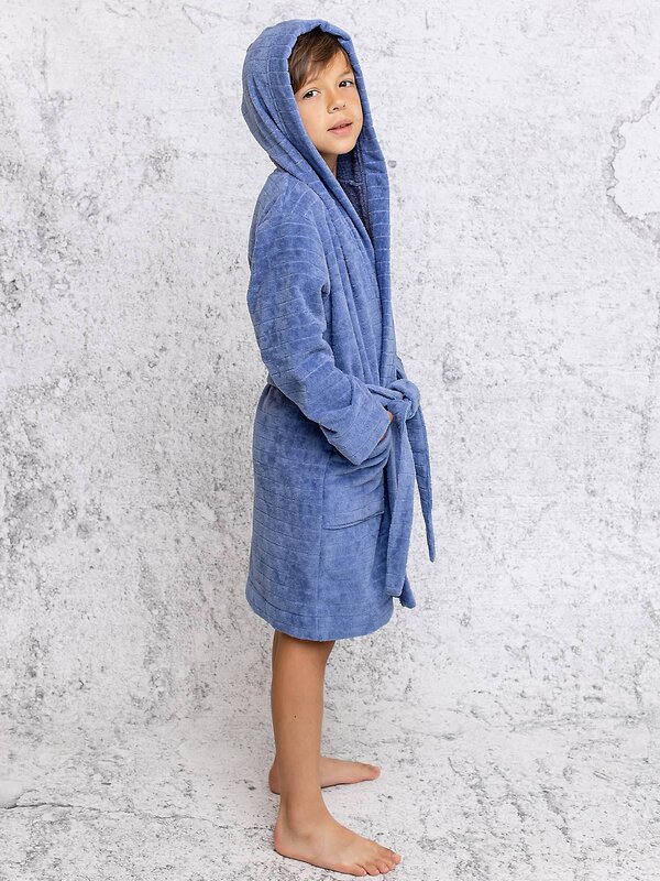 BATIK Халат 586395 FB 064-4 Синий