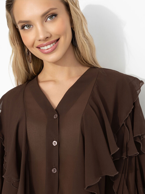 CHARUTTI Блуза 586438 12699 Коричневый