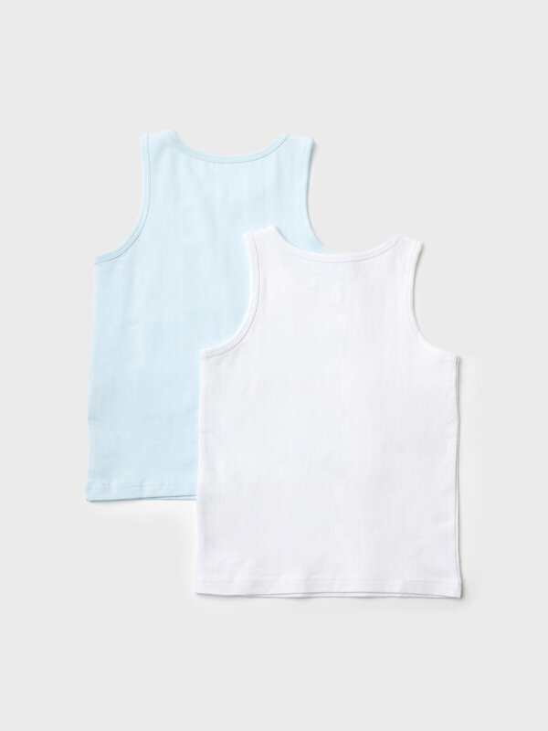 PLAYTODAY Майка 586468 12612390 белый,голубой