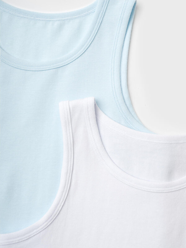 PLAYTODAY Майка 586468 12612390 белый,голубой