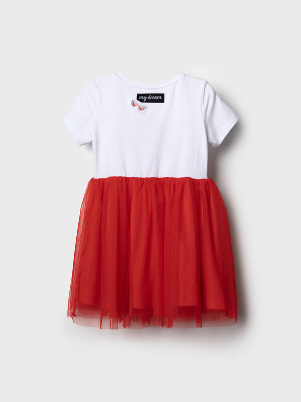 PLAYTODAY Платье 586487 12622149 белый,красный