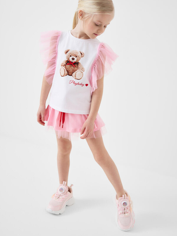 PLAYTODAY Полуботинки 586534 12622758 розовый