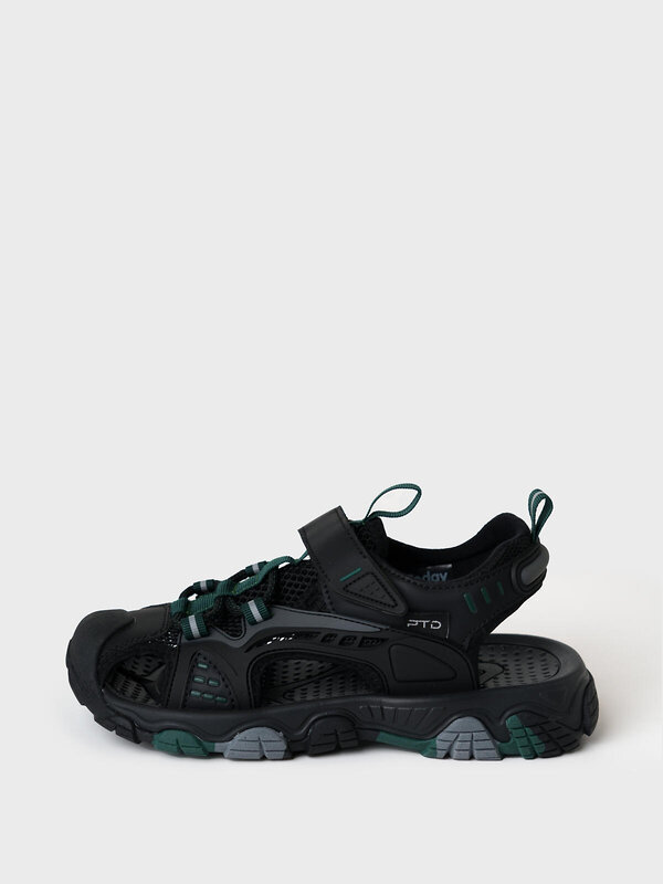 PLAYTODAY Сандалии 586545 12611769 черный,зеленый