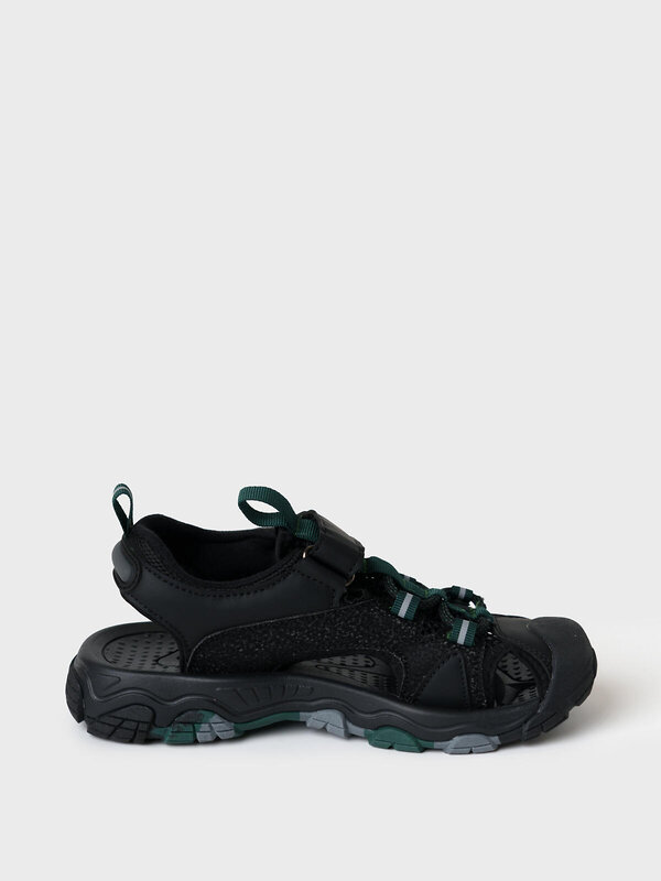 PLAYTODAY Сандалии 586545 12611769 черный,зеленый