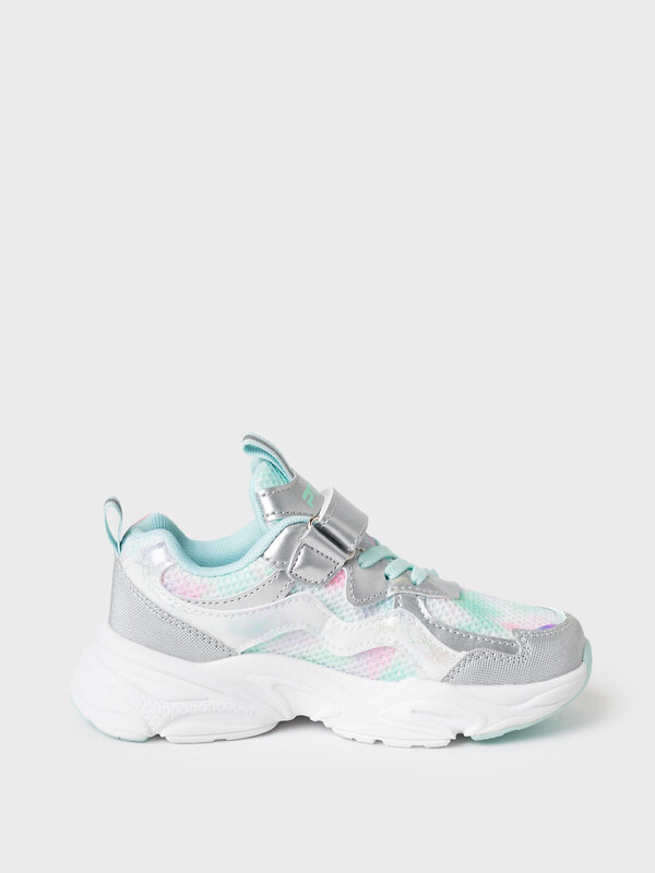 PLAYTODAY Полуботинки 586577 12622765 бирюзовый,серебряный