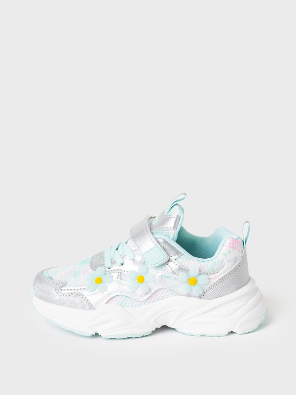 PLAYTODAY Полуботинки 586577 12622765 бирюзовый,серебряный