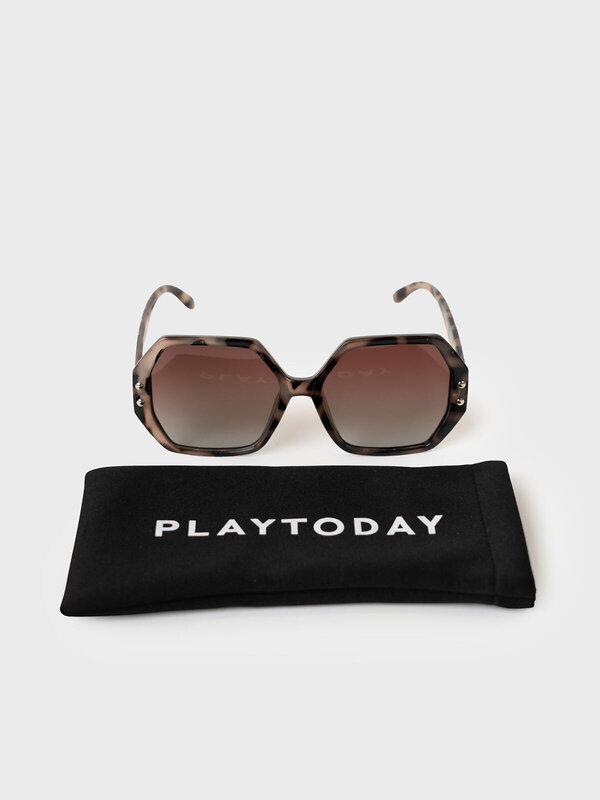 PLAYTODAY Очки солнцезащитные 586603 12666808 бежевый,черный
