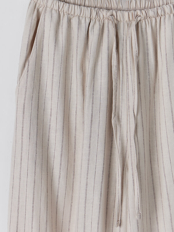 MARK FORMELLE Брюки 586629 532431 полоска на бежевом