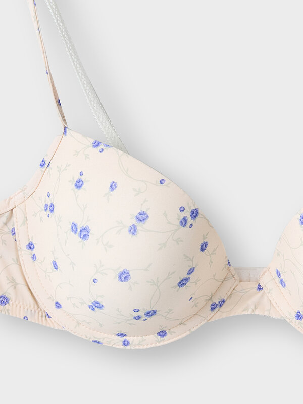 MARK FORMELLE Бюстгальтер 586647 512471 цветочки на молочном