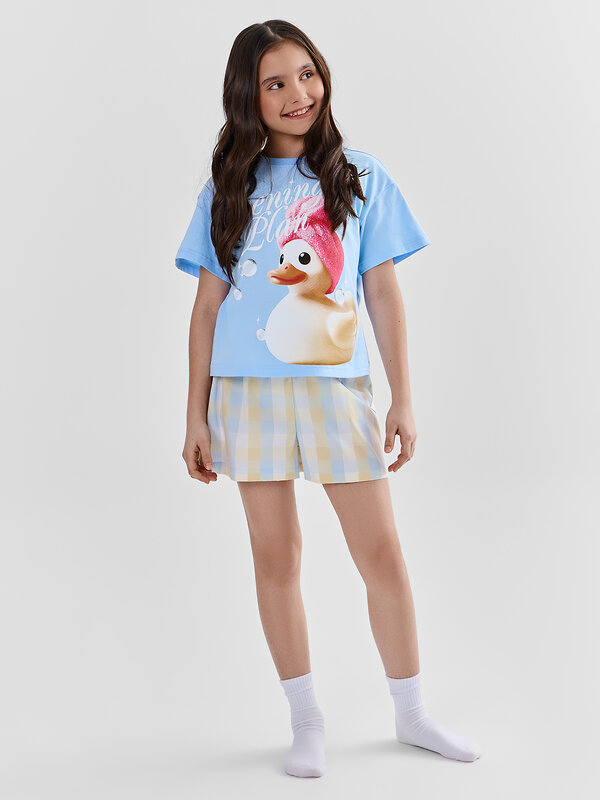 MARK FORMELLE Комплект 586685 567748 небо +желто -голубая клетка