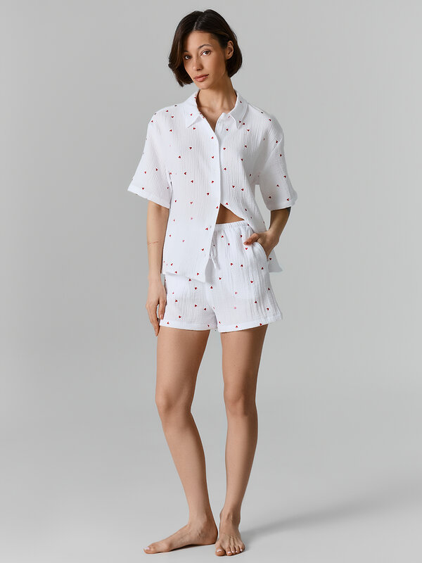 MARK FORMELLE Костюм 586708 592674 сердечки на белом