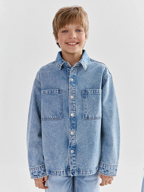 MARK FORMELLE Куртка 586710 2026-1DJB1002-1t голубой +тинт