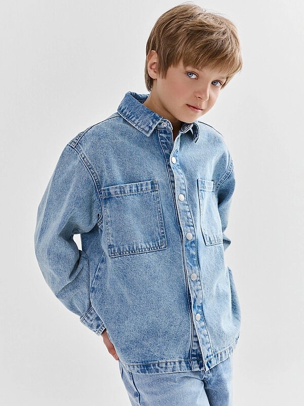 MARK FORMELLE Куртка 586710 2026-1DJB1002-1t голубой +тинт