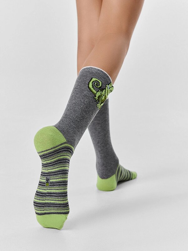 MARK FORMELLE Детские носки 586730 430A-3411 св.сер.мел /т.сер.мел /джинсовый/