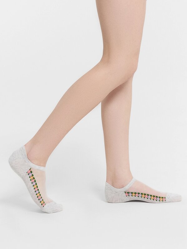 MARK FORMELLE Женские носки 586735 369K-2765 св.серый меланж