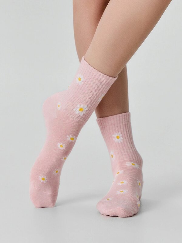 MARK FORMELLE Женские носки 586736 279K-2346 розовый меланж