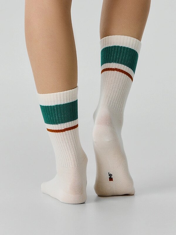 MARK FORMELLE Женские носки 586738 217A-2534 я.малахит /лёд /молочный/