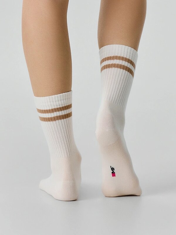 MARK FORMELLE Женские носки 586739 217A-574 молочный /капучино /сухая роза/