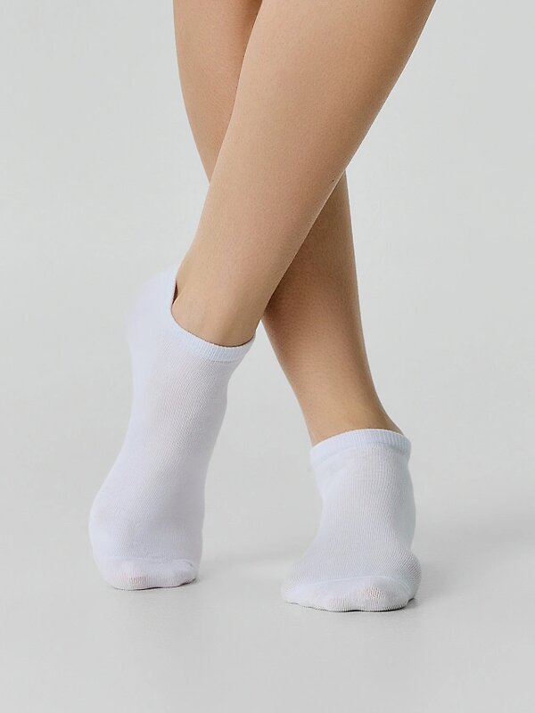 MARK FORMELLE Женские носки 586740 306A-2308 белый /сер.меланж /черный/