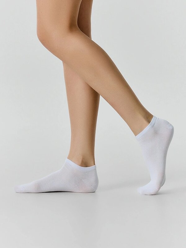 MARK FORMELLE Женские носки 586740 306A-2308 белый /сер.меланж /черный/